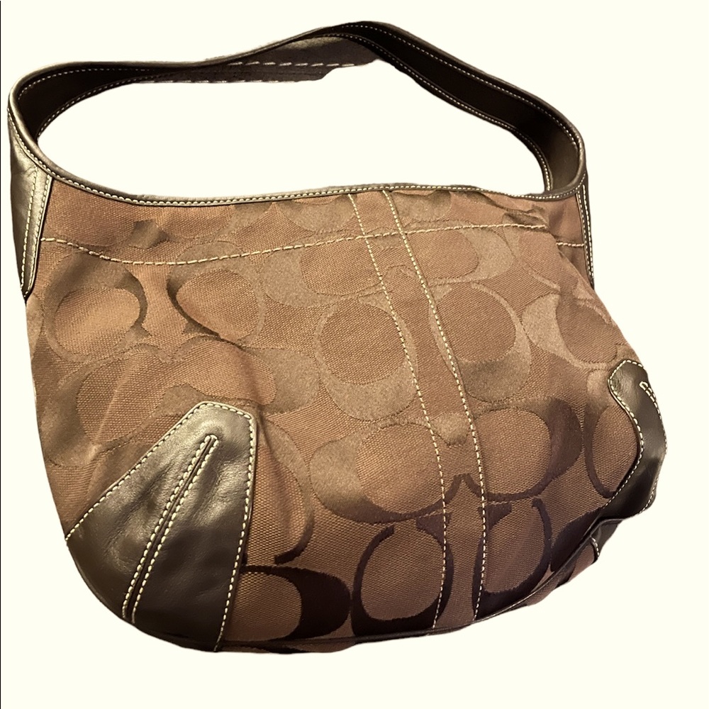 Coach Bag (Unused) Signature Jacquard Purse - Picture 2 of 14